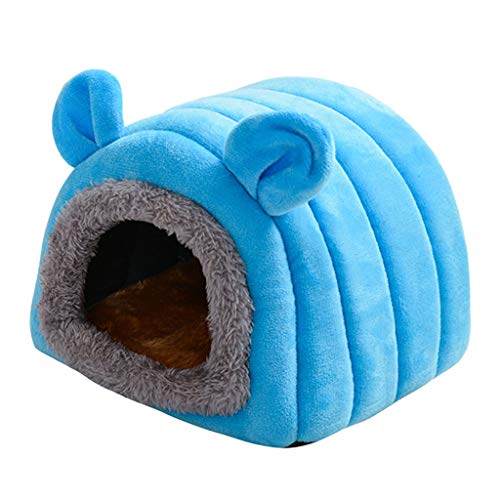 Ldabrye Kleines Haustierkäfighaus, weiches Winter-Schlafbett für kleine Haustiere Ldabrye Kleines Haustierkäfighaus, weiches Winter-Schlafbett für kleine Haustiere von Ldabrye