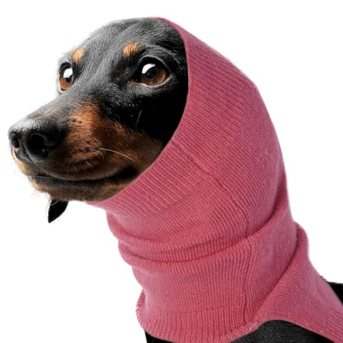 Lelepet Hunde-Ohrenschützer, Ohrenwickel, Stirnband, beruhigender Kapuzenpullover, Ohrenschützer, Geräuschschutz, Schlauchschal für Hunde, Hals- und Ohrenwärmer, Kopfbedeckung zur Fellpflege, von LeLePet