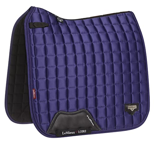 LeMieux Loire Classic Satin Dressurquadratisch Tintenblau von LeMieux