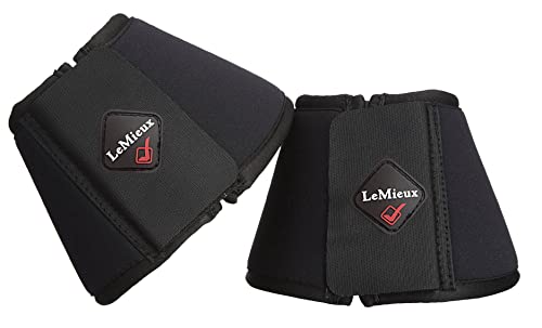 LeMieux 5027286120340 ProSport Soft Shell Pair Hufglocken, Schwarz, L von LeMieux