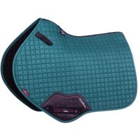 LeMieux Springschabracke Suede CC Square türkis WB (Warmblut) von LeMieux