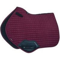 LeMieux Springschabracke Suede CC Square bordeaux WB (Warmblut) von LeMieux