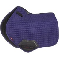 LeMieux Springschabracke Suede CC Square blau WB (Warmblut) von LeMieux