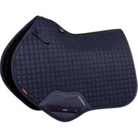 LeMieux Springschabracke Suede CC Square navy WB (Warmblut) von LeMieux