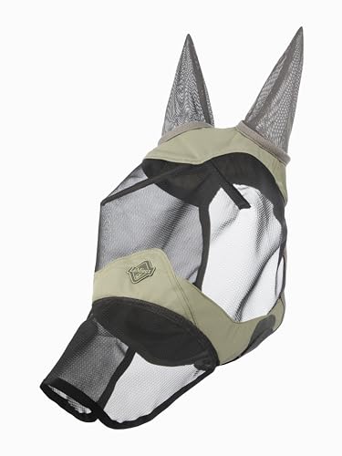 LeMieux Visor-Tek Vollfliegenmasken - Farben/Größen Medium Farn von LeMieux