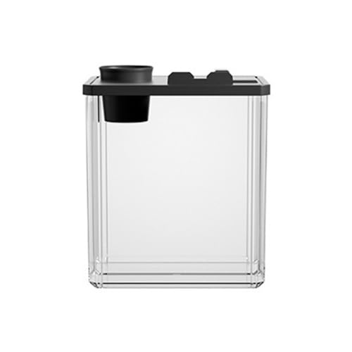 Betta Aquarium, Mini-Fischtank, kleines Fischglas für temporären Platz, Kunststoff-Fischtank, Desktop, Mini-Fischschale, transparenter Würfelbehälter für kleine Fische, Garnelen, Krabben, von Leadigol