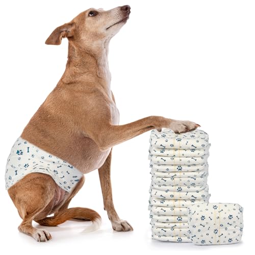 LeapSheep Windeln für männliche Hunde, Größe M, 50 Stück LeapSheep Windeln für männliche Hunde, Größe M, 50 Stück von LeapSheep