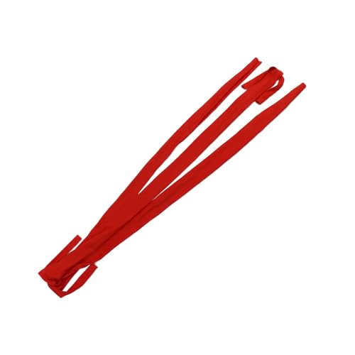 Leapiture Pferdeschweiftasche, 3-Röhren-Pferdeschweiftasche, Pferdeschweifwickel, Pferdeschwanzschutztasche, Flechten, Pferdeschweifwickel, Pferdeschwanzpflegetasche, (Red) von Leapiture