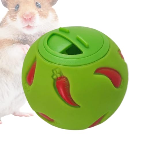 Bunny Treat Ball Dispenser, Igel-Leckerli-Spender, Igel-Leckerli-Ball - Interaktives Spielzeug zur Essensausgabe,Langeweile-Buster, Futterpuzzleball, Futterspielzeug für Hamster und Kleintiere von LearnLyrics