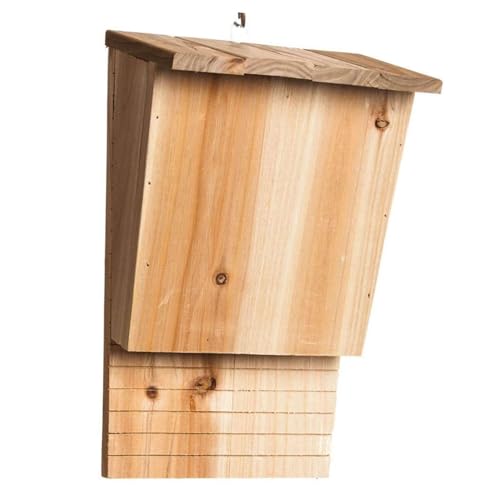 Fledermauskastenhäuser – große, schwere Fledermausbox, Fledermaushäuser für den Außenbereich, handgefertigtes Fledermaushaus, Unterschlupf aus Holz, Outdoor-Unterschlupf, Sommer- und von LearnLyrics