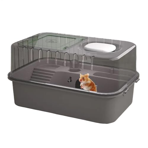 Freigehege Kaninchen Mit Bodenplatten 45cm Hoch, Meerschweinchen Gehege Innen, Freilaufgehege Kaninchen, Kleintiergehege Kunststoff, Gehege, Transportbox Hamster Mit Wasserflasche, Tragbare Transportb von LearnLyrics