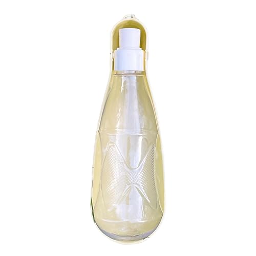 Haustier-Wasserflasche – Faltbarer Silikondeckel, lebensmittelecht | Reisewasserflasche, Hundewasserflasche, tragbare Hundewasserflasche und Futter, tragbare, auslaufsichere Haustierwasserflasche mit von LearnLyrics