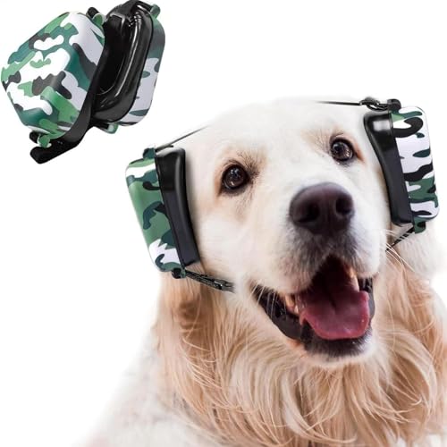 Hunde Ohrenschutz | Hunde Beruhigender Hörschutz - Wrapper Für Atmungsaktive Hundeohren, Stille Ohrenschützer Für Bündel, Staubsauger, Flugzeuge von LearnLyrics