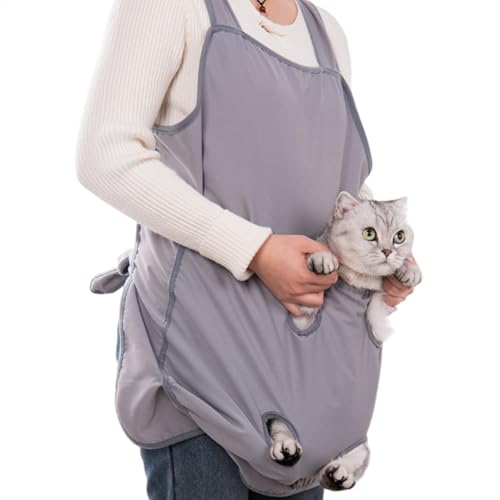 Katzenträgerschürze - Kitten Carrier Schlafsack - Katzentrage-Begleittragetasche, Verstellbare Katzentrageschürze, Katzenschlafsack Mit Tasche, Tragetuch Für Haustiere, Kätzchen-Tragetasche, Katzen-Tr von LearnLyrics