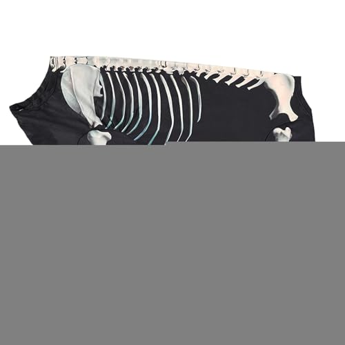 LearnLyrics Dogs Skeleton Kostüm Clothes, Cutting Skeleton Pet Clothes, Dog Comfortable Soft Skeleton Cosplay, Skeleton Dog Outfit, Long Lasting Dog Jumpsuit Halloween Kostüm for Events von LearnLyrics