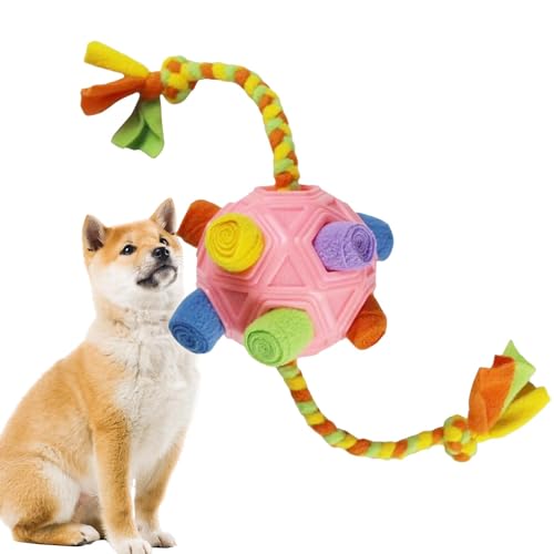 LearnLyrics Schnüffelball für Hunde – Schnüffelspielzeug für kleine Hunde zur Bereicherung | bissfeste Bereicherung für kleine Hunde, fördert Schnüffeltraining und natürliche Futtersuchfähigkeiten, von LearnLyrics