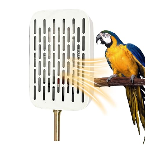 Vogelheizer für Käfig, Vogelkäfiglicht - Heizung und Lampe für Vögel - Exquisite und kompakte Vogelkäfiglampe spart Strom für Papageien von LearnLyrics