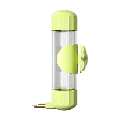 Vogelkäfig-Wasserspender – 200 ml automatischer Vogelwasserspender für Käfig, Feuerstift-Design, automatischer transparenter Wasserspender für Nymphensittiche von LearnLyrics