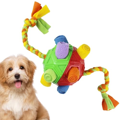 Welpenspielzeug, um sie beschäftigt zu halten, Anreicherungsspielzeug, Schnüffelspielzeug für kleine Hunde, bissfeste Bereicherung für kleine Hunde, fördert Schnüffeltraining und natürliche von LearnLyrics