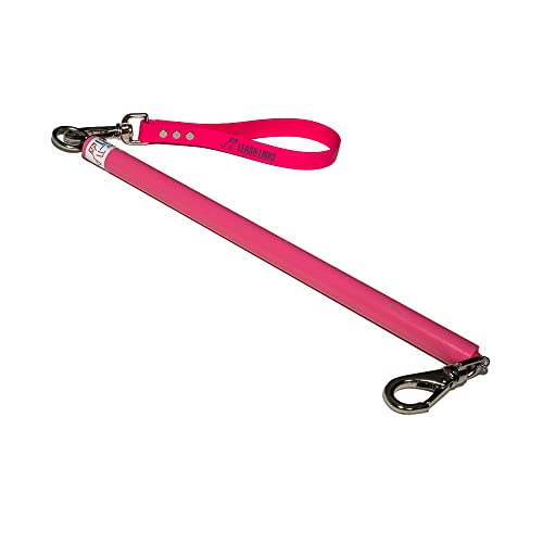 LEASH LINKS - Hundeleinen-Trainer, Hundelaufen, kausichere Leine, Anti-Kauen, verhindert sofort das Beißen der Leine (rosa) von Leash Links