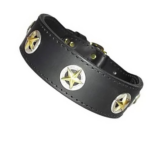 Latigo Rangers Specialty Halsband, 45,7 cm, Schwarz von Leather Brothers