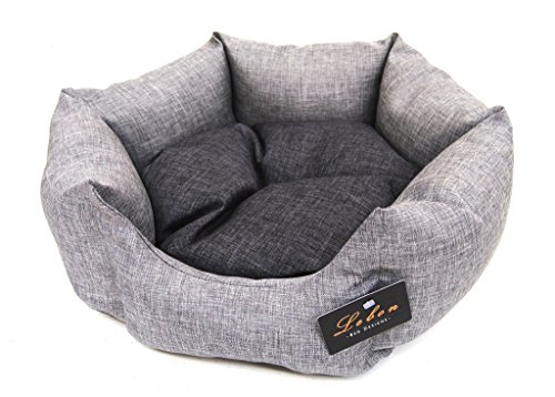 Lebon Hundebett Filo 55 cm grau von Lebon