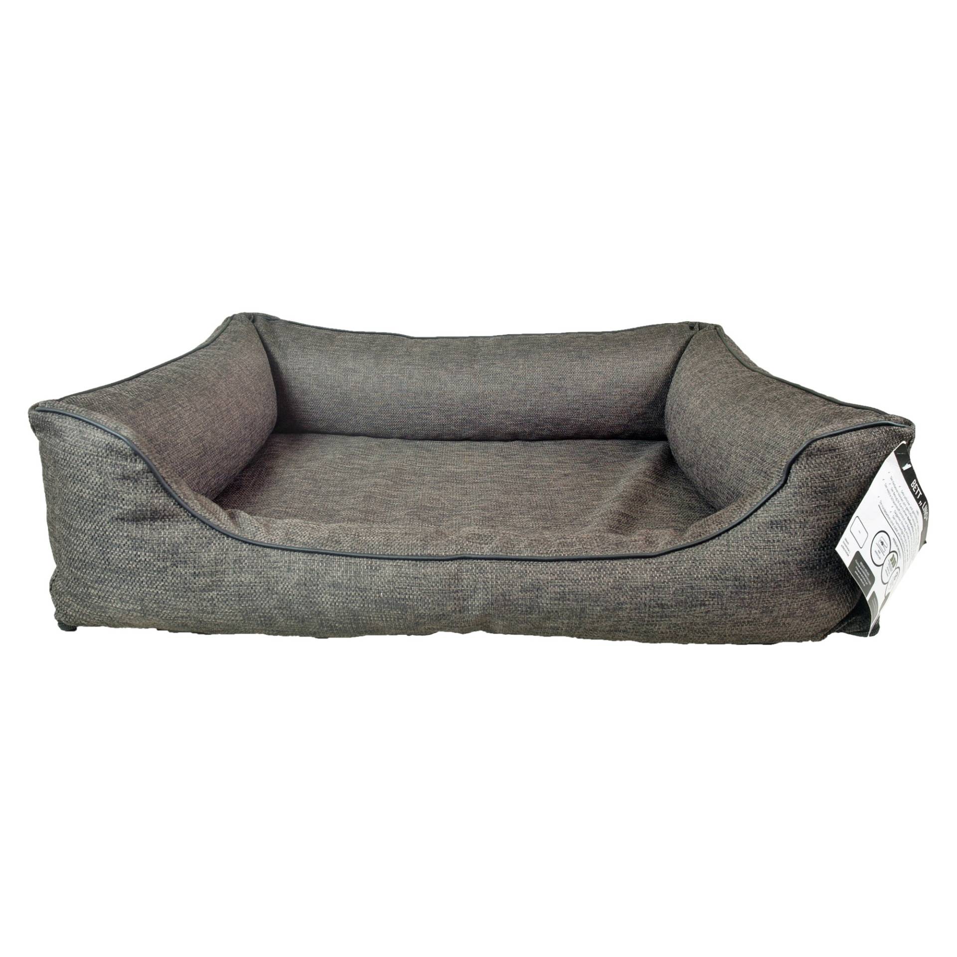 Lebon Hundebett Lino - Grau - 120x90cm Lebon Hundebett Lino - Grau - 120x90cm von Lebon