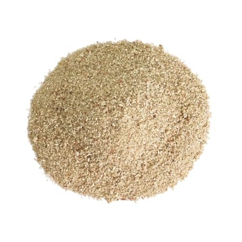 Lechloris 100% Natursand, Mehrzweck-Sand aus natürlichem Kieselsäure für Aquarium-Subatrate, Feuerstellen, Gartenlandschaftsbau, dekorativer Sand für Vasenfüller, Kerze, Hochzeit, Heimdekoration, 4,5 von Lechloris