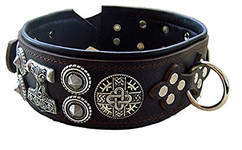 Lederecke Konstanz Halsband XXL 6,5 cm breit Model Gustav für Starke und kräftige Hunde Halsumfang 55-57 cm Lederecke Konstanz Halsband XXL 6,5 cm breit Model Gustav für Starke und kräftige Hunde Halsumfang 55-57 cm von Lederecke Konstanz