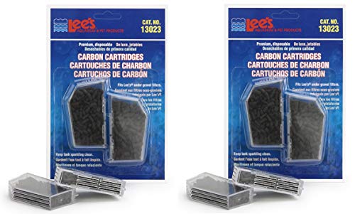 Lee's Premium Carbon Kartusche, Einweg, 4 Stück von Lee's