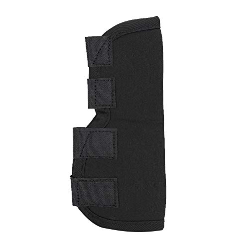 Leftwei Hundebeinschutz für Verletzungen, Neopren Anti-Lick Pet Knieschutzhülle Dog Leg Assist Support Pad Verletzungen Wundaufzeichnung (Schwarz) von Leftwei