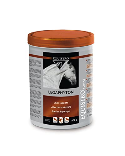 Equistro Legaphyton | 900 g | Diät-Ergänzungsfuttermittel für Pferde | Zur Unterstützung der Leberfunktion bei chronischer Leberinsuffizienz | Mit Silybin und Phosphatidylcholin von Vetoquinol - Equistro