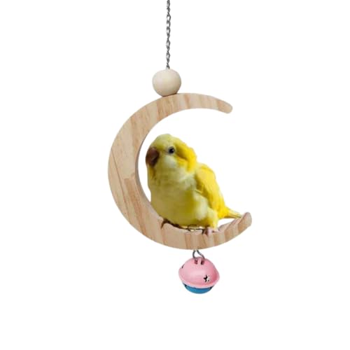 Leheybia 1 Pcs Vogel Schaukel Vogel Spielplatz Vogel Schaukeln für Sittiche Vogel Schaukel Spielzeug Vogel Spielzeug für Sittiche von Leheybia