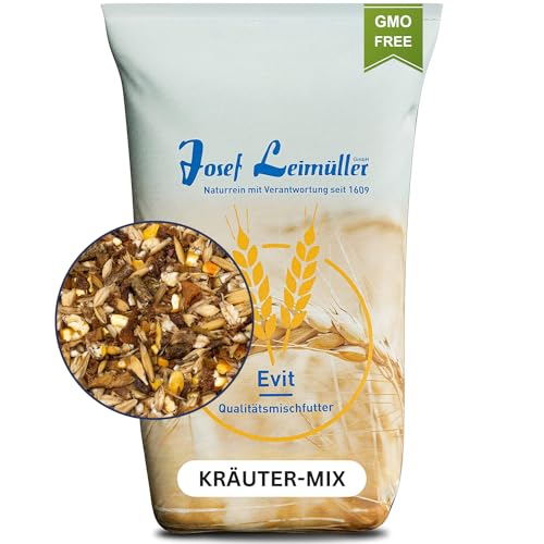 Leimüller Pferdefutter Müsli mit Kräuter & Hafer 20kg - Premium Mash Pferd - unterstützt Atemwege bei Husten - gentechnikfreies Mineralfutter aus Österreich von Leimüller