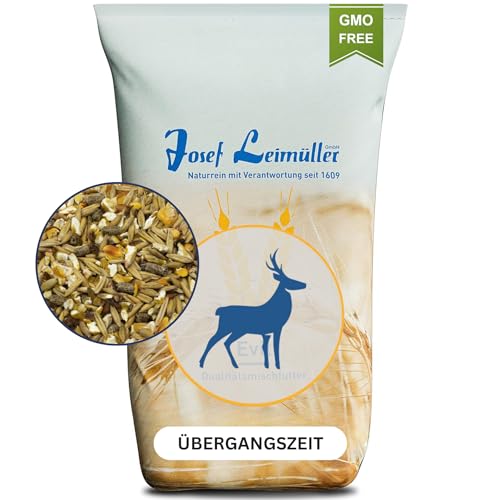 Leimüller Wildfutter 5 Übergangsfutter 20 kg - Saisonwechsel-Ernährung mit Apfeltrester - Futter für Rehe, Rotwild, Hirsche & Rehkitze von Leimüller