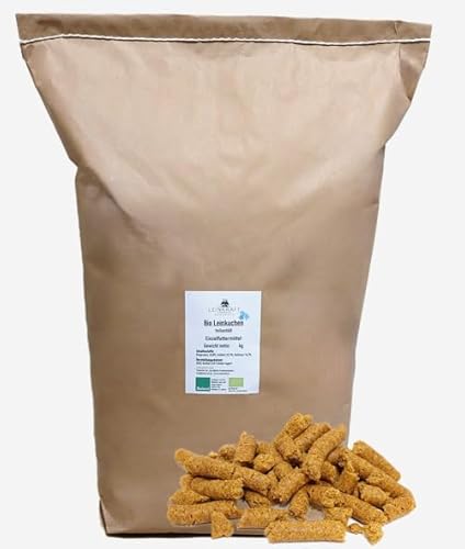 Bio Leinkuchen Gold Soft 10kg Als Futterergänzung | Aus 100% Deutscher Goldleinsaat von Leinkraft Bodensee