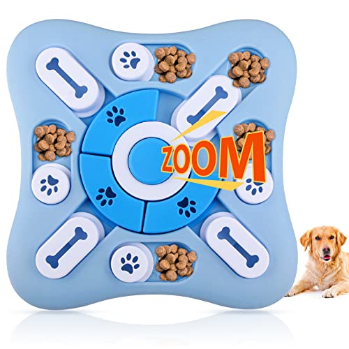 Leipple Hunde-Puzzle-Spielzeug, Hunde-Puzzle, langsames Füttern, interaktives Spielzeug, verbessert den IQ und die Gehirnstimulation des Hundes für kleine, mittelgroße Hunde von Leipple
