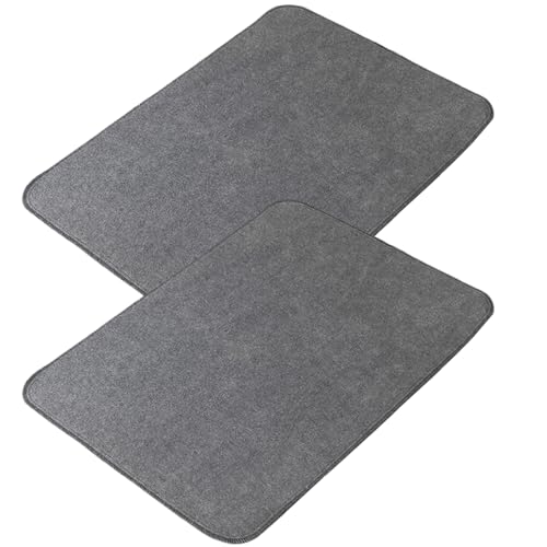 Hund Pee Pads 2pcs waschbare Pee-Pads absorbierende wasserdichte Wiederverwendbare Welpenpolster 27,6 x 39,4in Nicht-Schlupf-Kratzerfest-Hundetrainingspads für Home Hundepee-Pads von LejeMaek