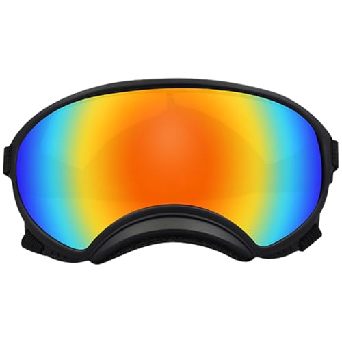 Hund Sonnenbrille Große Hundbrille mit verstellbarem Riemen UV -Schutzbrille für Hunde Gewin von LejeMaek