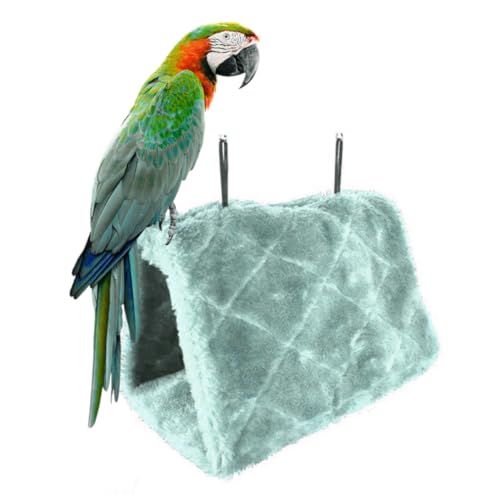 LejeMaek Papagei Hängematte Vogel hängende Bett weiche Plüsch -Nest -Spielzeug für Käfigbrüftungen eclectus shelkeet Cockatiels Lovebird blueparrot von LejeMaek