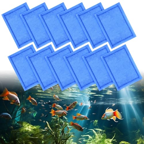 Lemecima Aquarium-Filterkartusche für Aqua-Tech 10 bis 20 Gallonen Aquariumfilter, Ersatz für EZ-Change #2, 12 Stück von Lemecima