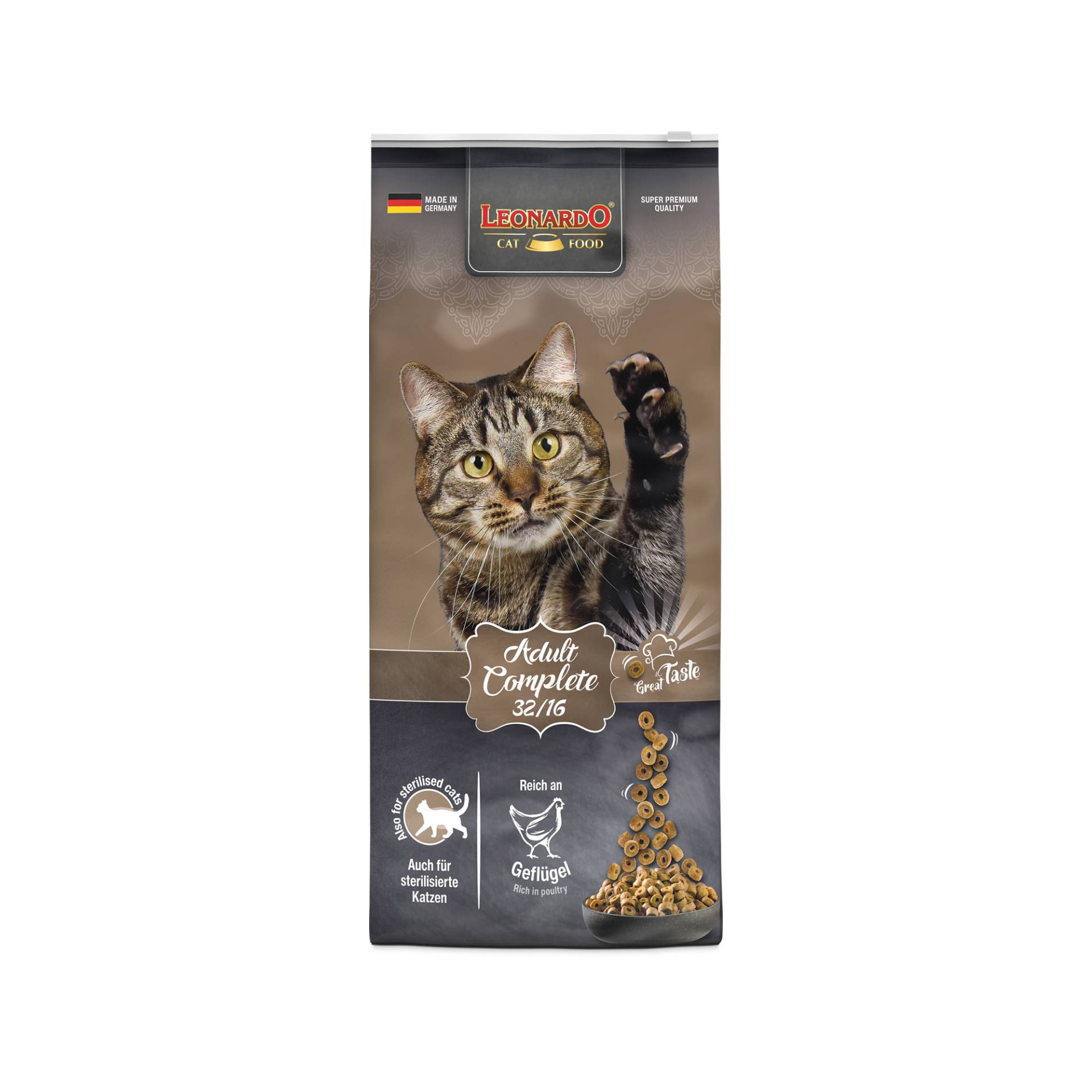 Leonardo - Adult Complete 32/16 - Katzenfutter - 7,5 kg von Leonardo