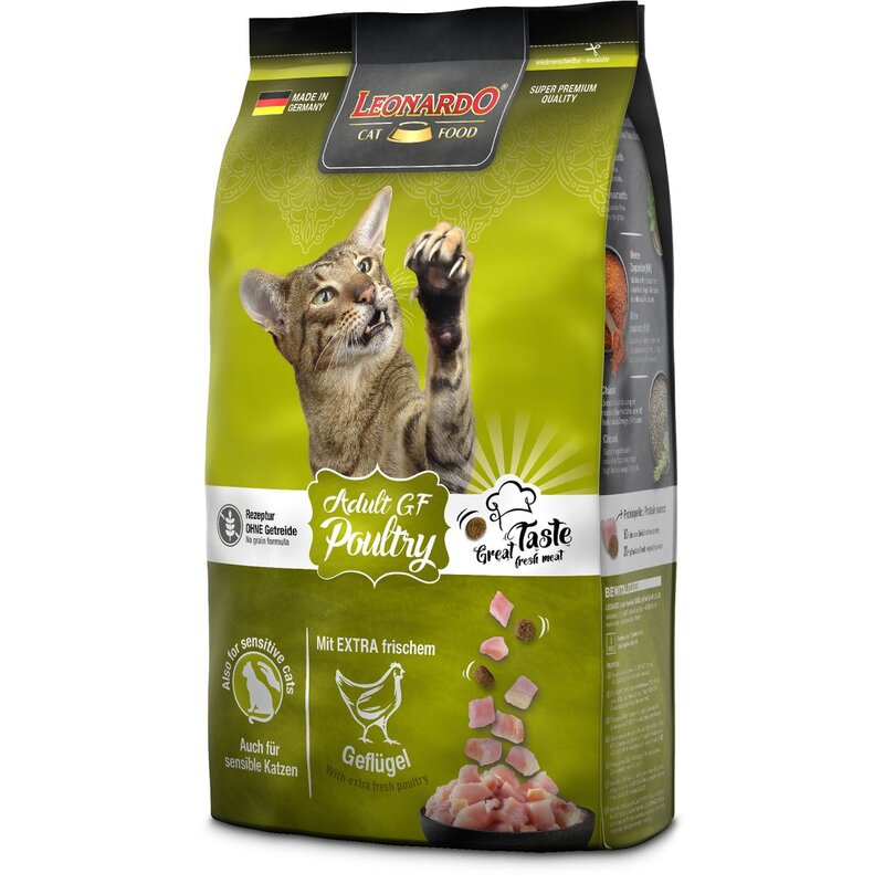 Leonardo Adult GF Poultry 1,8 kg (Verpackung beschädigt) (8,86 € pro 1 kg) von Leonardo