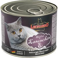 Leonardo All Meat 6 x 200 g - Reich an Kaninchen von Leonardo