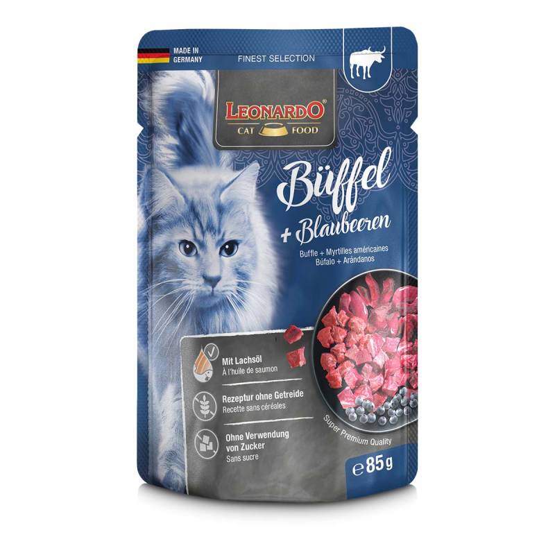 Leonardo Finest Selection Büffel und Blaubeeren 16x85g von Leonardo