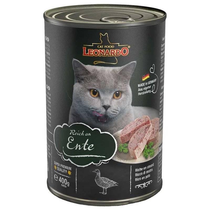 Leonardo Nassfutter Ente 200 g (7,45 € pro 1 kg) von Leonardo