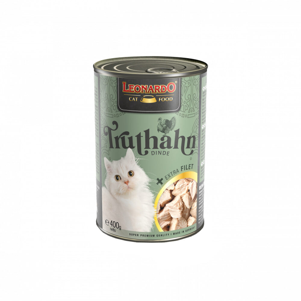 Leonardo - Nassfutter - Extra Filet - Truthahn - 6 x 400 g Leonardo - Nassfutter - Extra Filet - Truthahn - 6 x 400 g von Leonardo