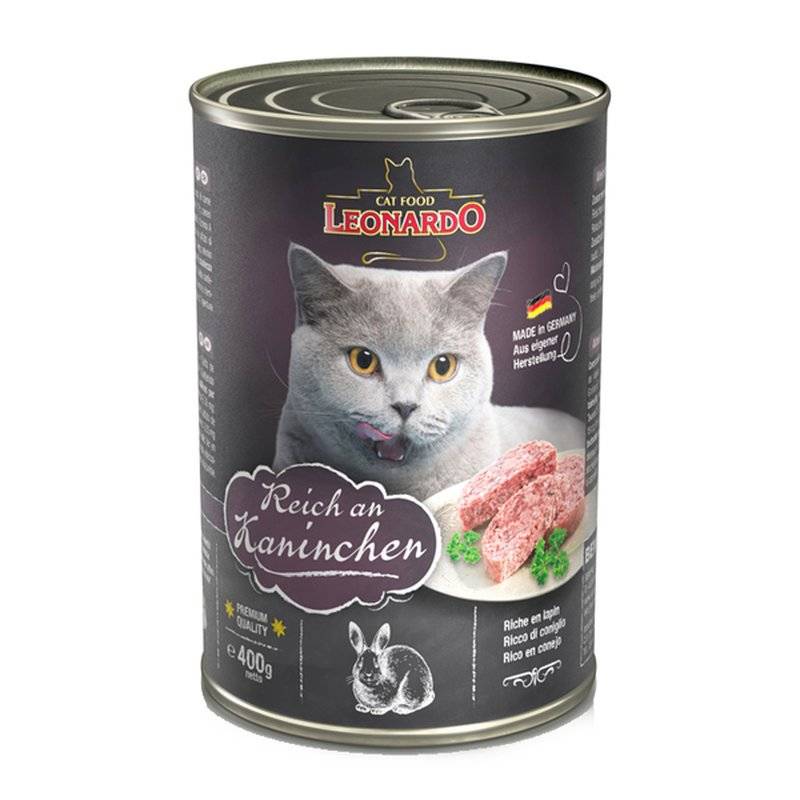 Leonardo Nassfutter Kaninchen 400 g (6,07 € pro 1 kg) von Leonardo