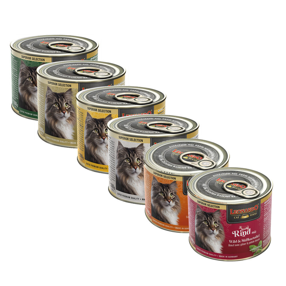 Leonardo Superior Nassfutter - Ente mit Huhn & Karotte - 6 x 400 g Leonardo Superior Nassfutter - Ente mit Huhn & Karotte - 6 x 400 g von Leonardo