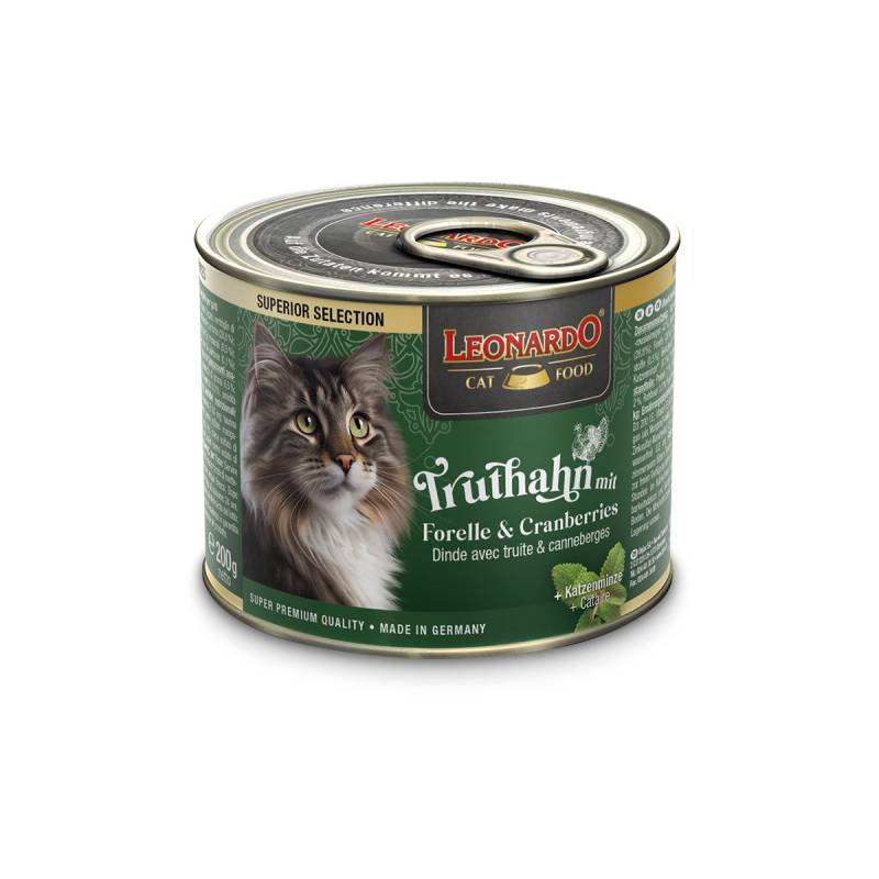 Leonardo Truthahn mit Forelle & Cranberries 6x200g von Leonardo